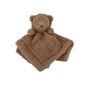 Wendy Bellissimo Brown Teddy Bear Lovey Baby Security Blanket Lion